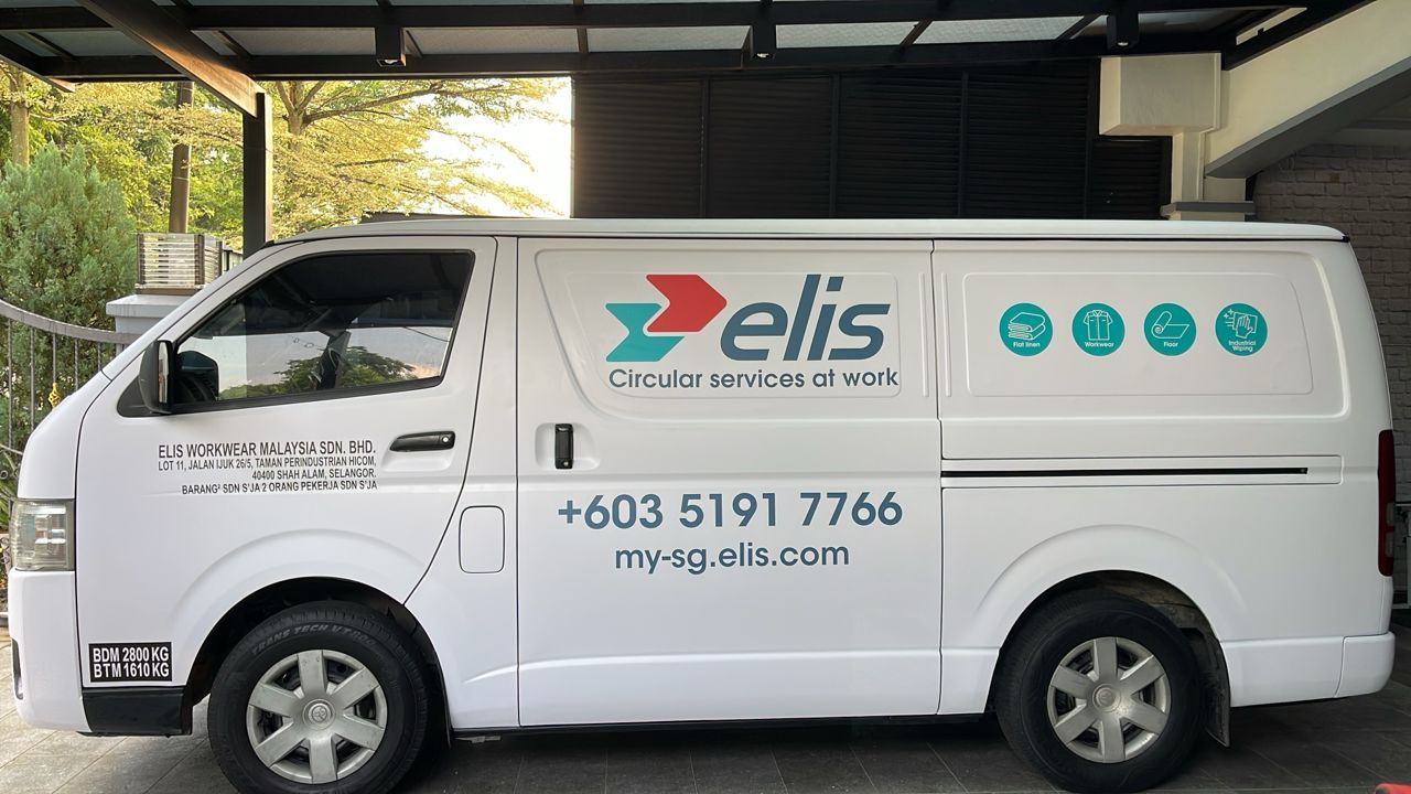 ELIS Van Sticker Design & Installation JB | Custom Lorry & Van Sticker Wrapping JB