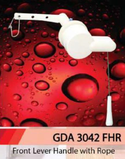 GDA 3042 FHR FRONT LEVER HANDLE WITH ROPE