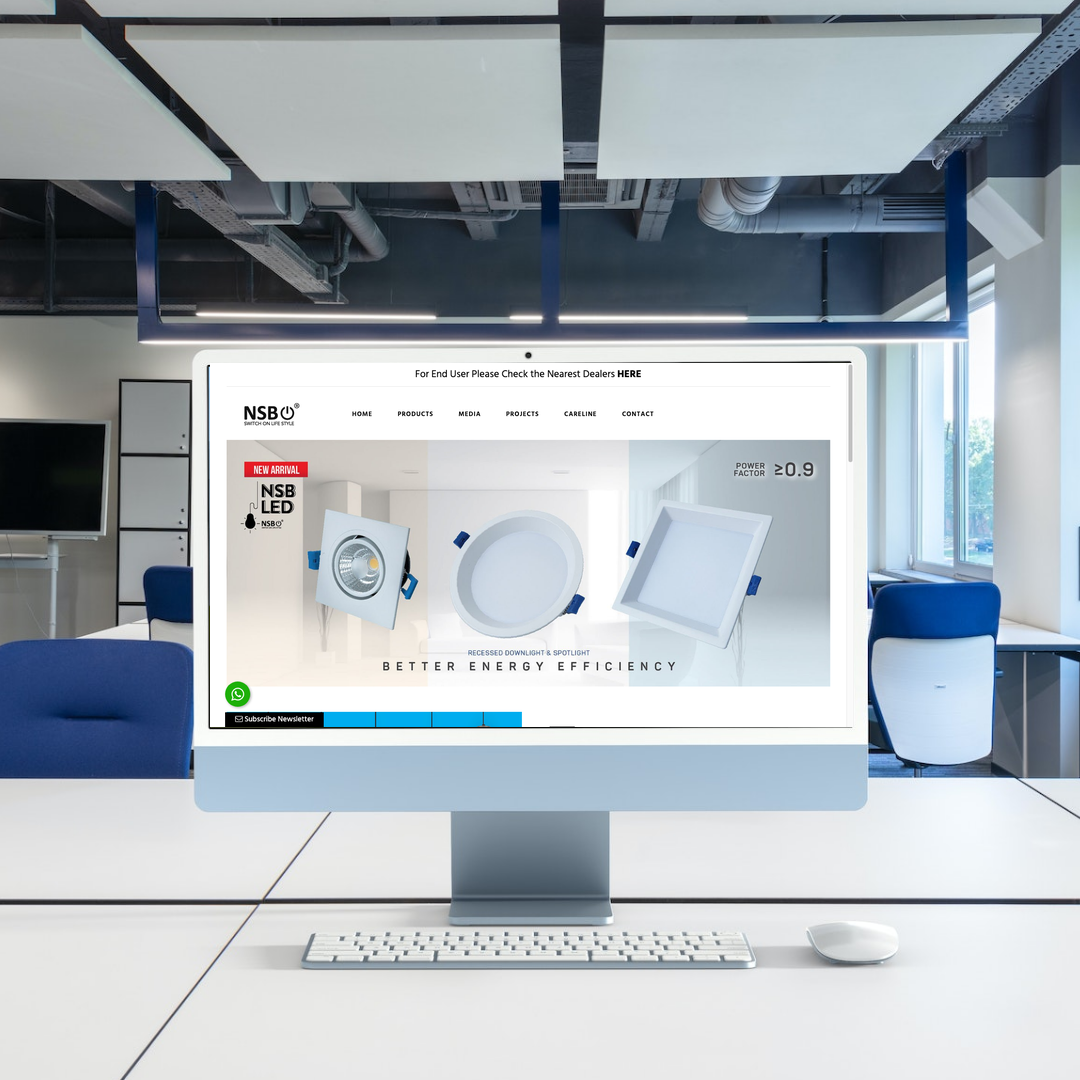 NSB Lighting Sdn Bhd, NSB Home Appliances Sdn Bhd Website Design & SEO Case Study | Nsb Fan in Kuala Lumpur