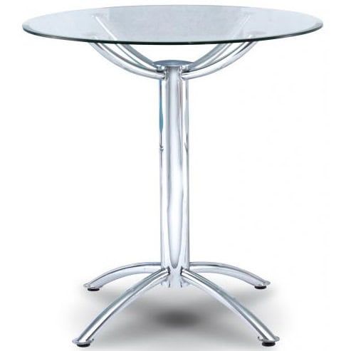 2.5ft Pantry Round Glass Table OFC3143B