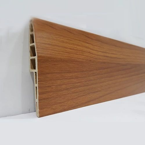 PVC Skirting 100mmH Teak