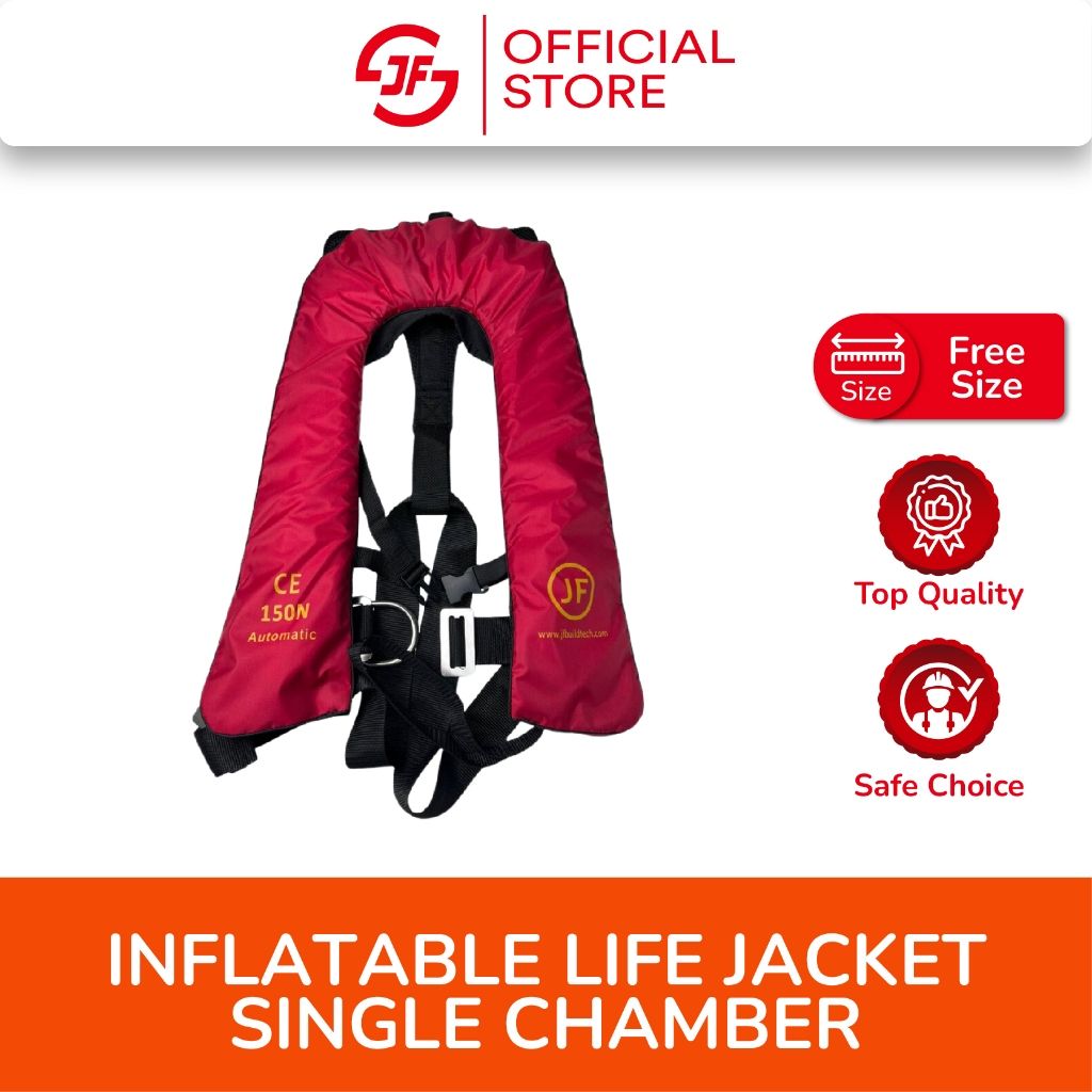 Inflatable Life Jacket Single/ Double Chamber CE Cert