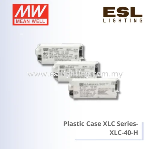 MEANWELL Plastic Case XLC Series - XLC-40-H