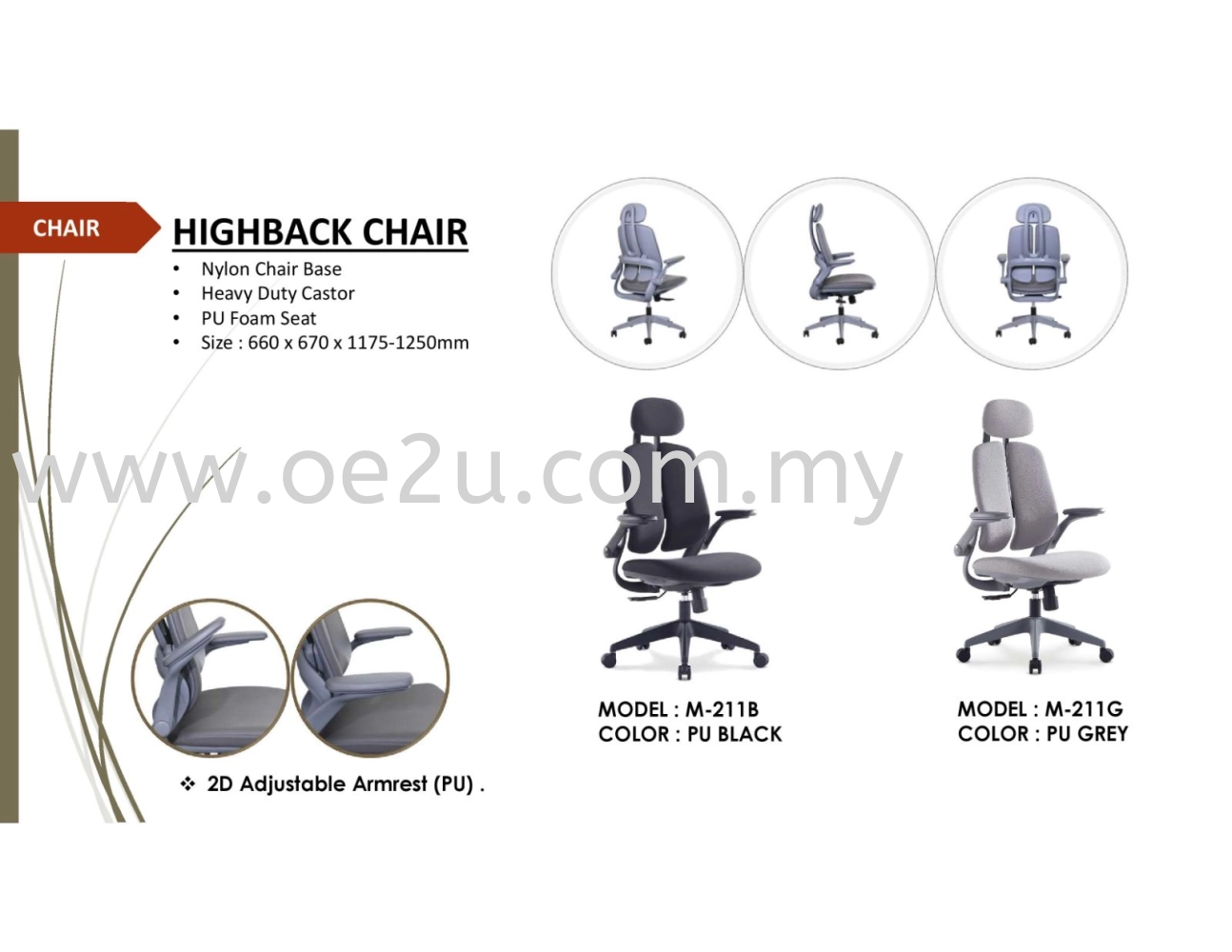 YMI Office Seating Collection (Product Catalog)