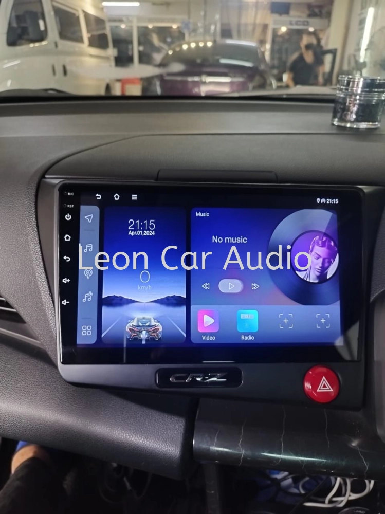 Honda crz oem 9" android wifi gps system player
