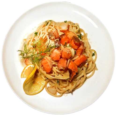 Salmon Spaghetti