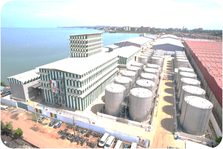 Edible Oil Refinery Tank Farm @ Conakry, Guinee