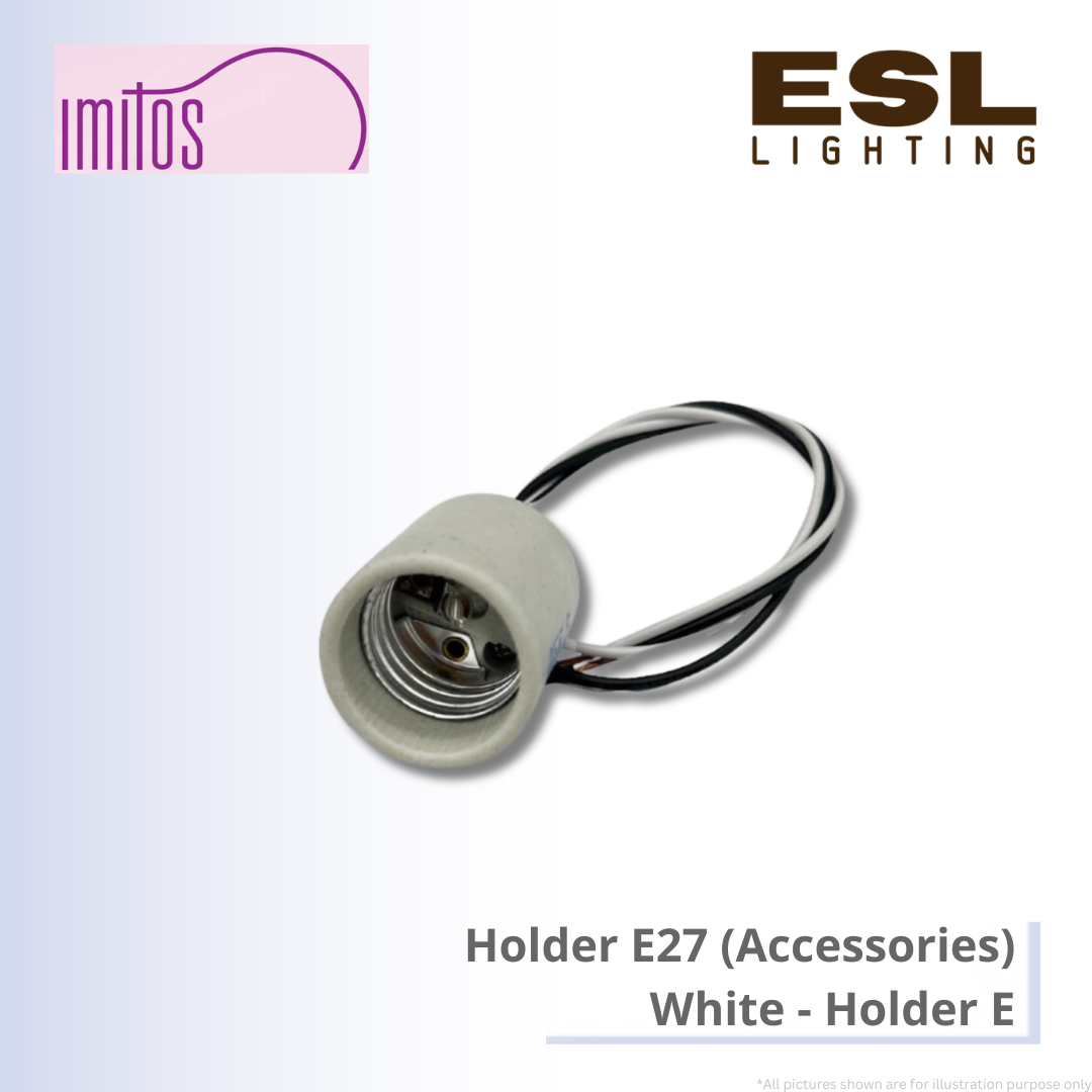 IMITOS Holder E27 (Accessories) White - Holder E