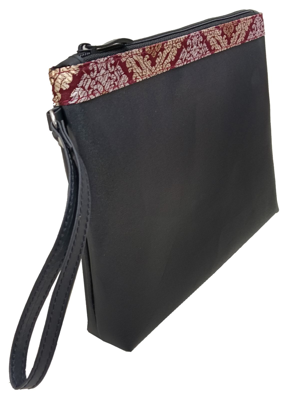 Elegant Batik Toiletry Pouch (C0377) – Authentic Malaysian batik print design