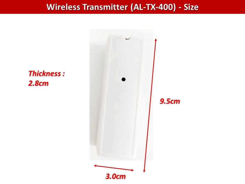 Bluguard Universal Wireless Transmitter (AL-TX-400) - 2 Way