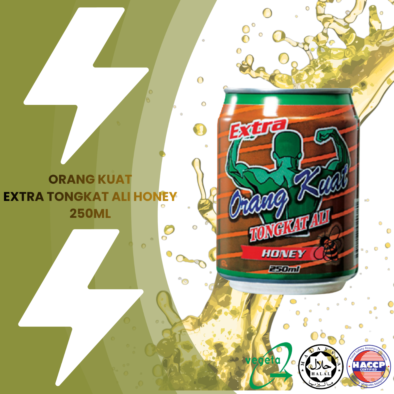 Orang Kuat Extra Tongkat Ali Honey 250ml