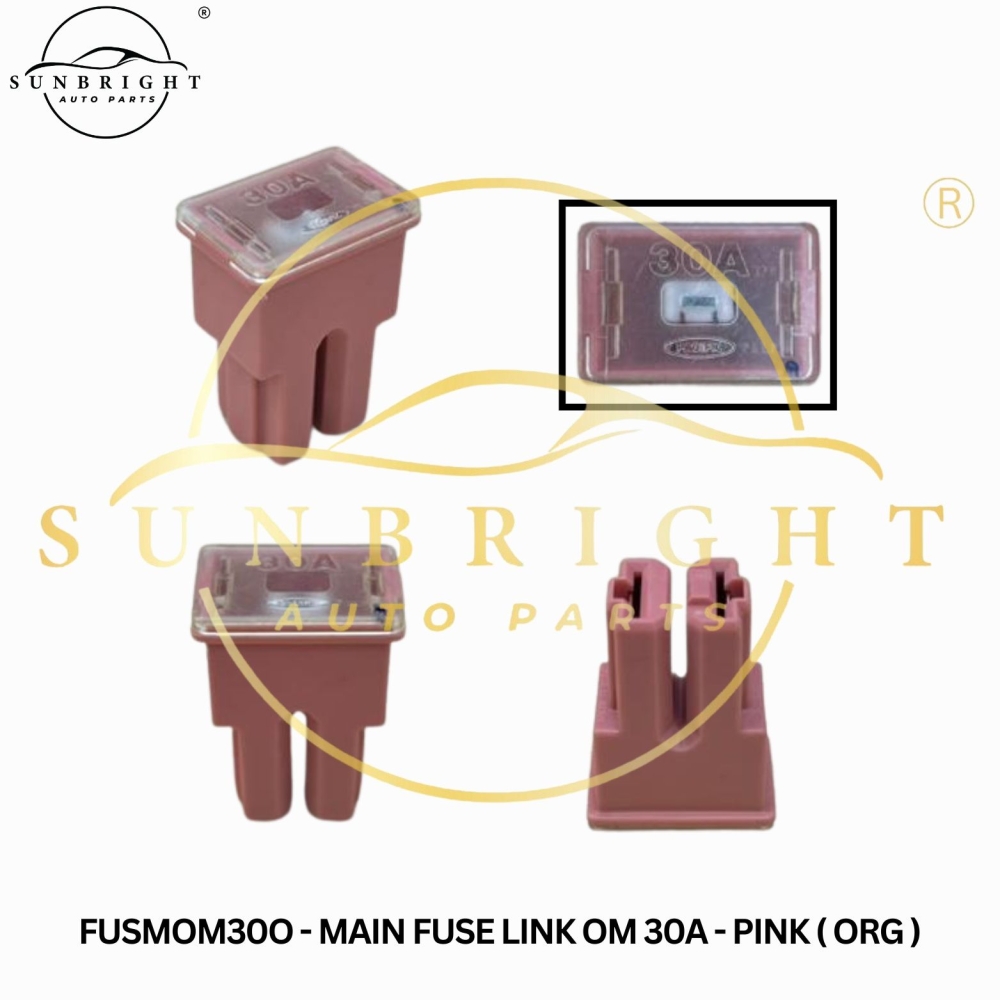 FUSMOM30O - MAIN FUSE LINK OM 30A - PINK ( ORG )