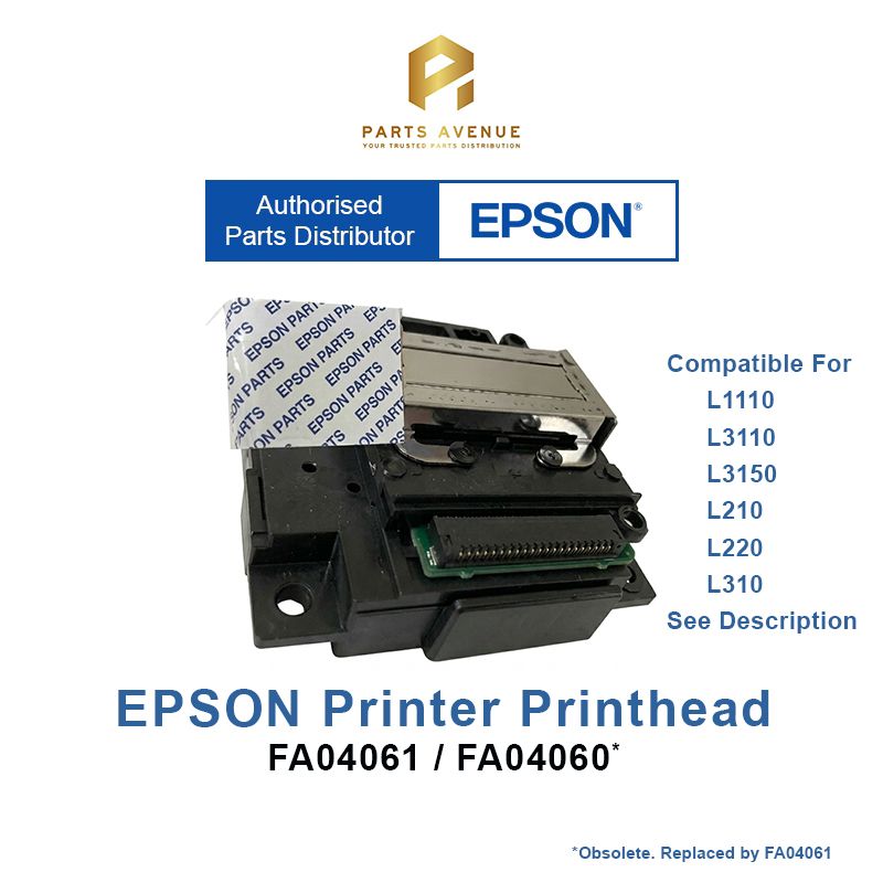 FA04061 / FA04060 Printhead for Epson  L3110 L3150 L1110 L4150 L5190 L210 L220 L310 L360 Printhead