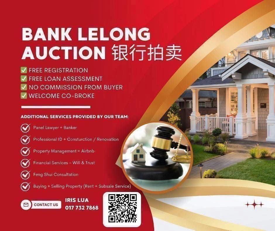 Bandar Tropicana Aman @3 Storey Terrace House Bank Lelong/Auction