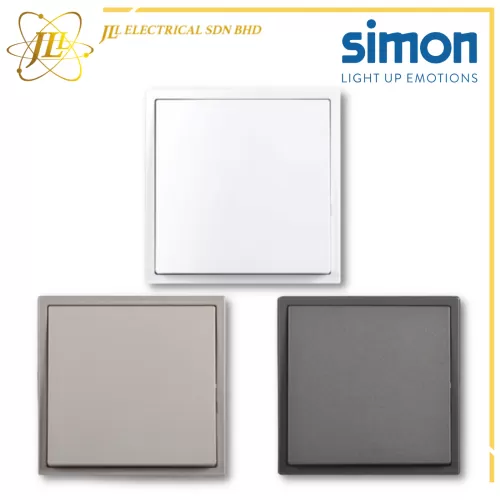 SIMON I7 701011/701012 16A 1 GANG [1WAY/2WAY] [MATT WHITE/GOLDEN CHAMPAGNE/GRAPHITE BLACK]