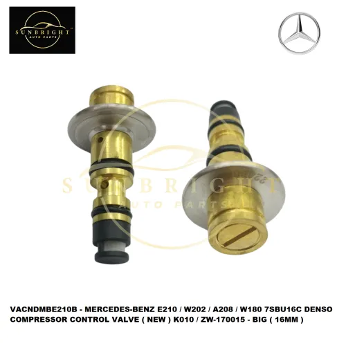 VACNDMBE210B - MERCEDES-BENZ E210 / W202 / A208 / W180 7SBU16C DENSO COMPRESSOR CONTROL VALVE ( NEW ) K010 / ZW-170015 - BIG ( 16MM )