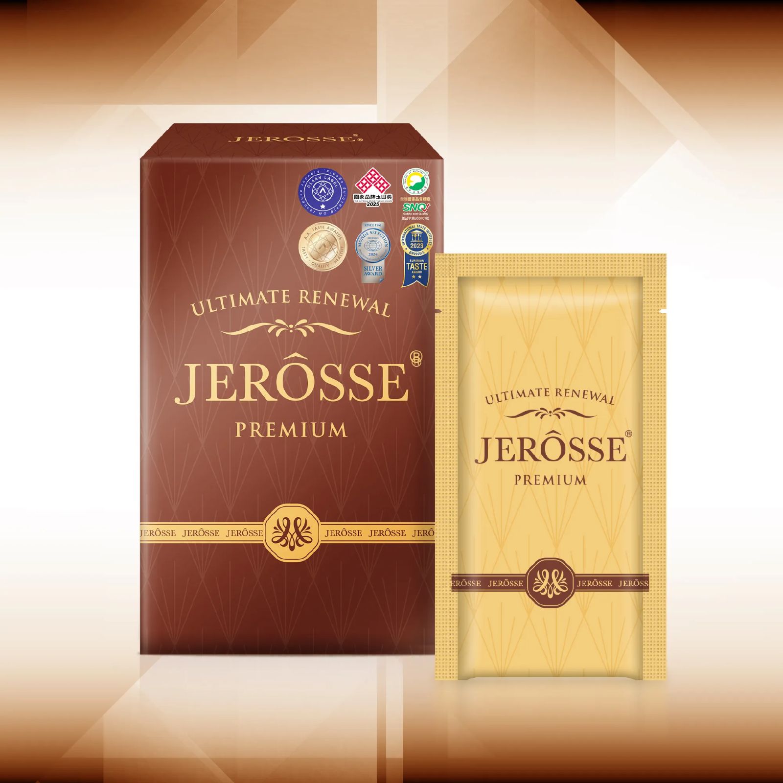 JERÔSSE Lite Peptide Fiber Drink – European Cocoa