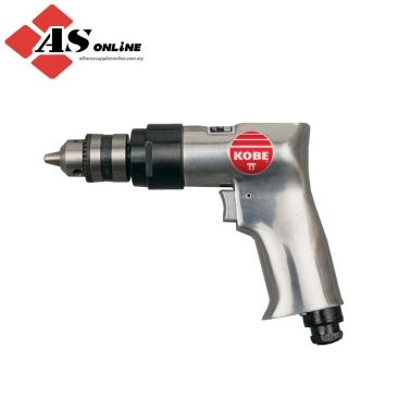 KOBE DP2210, Air Drill, Air, 2200rpm, Keyed, 1 to 10mm, 1/4in., 373W / Model: KBE2701375C