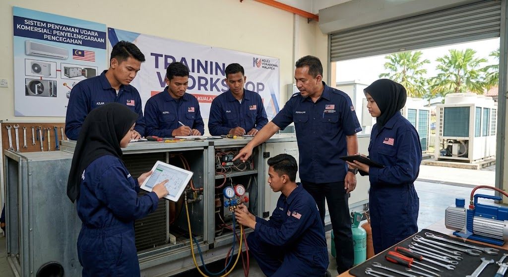 commercial HVAC maintenance training MAlaysia