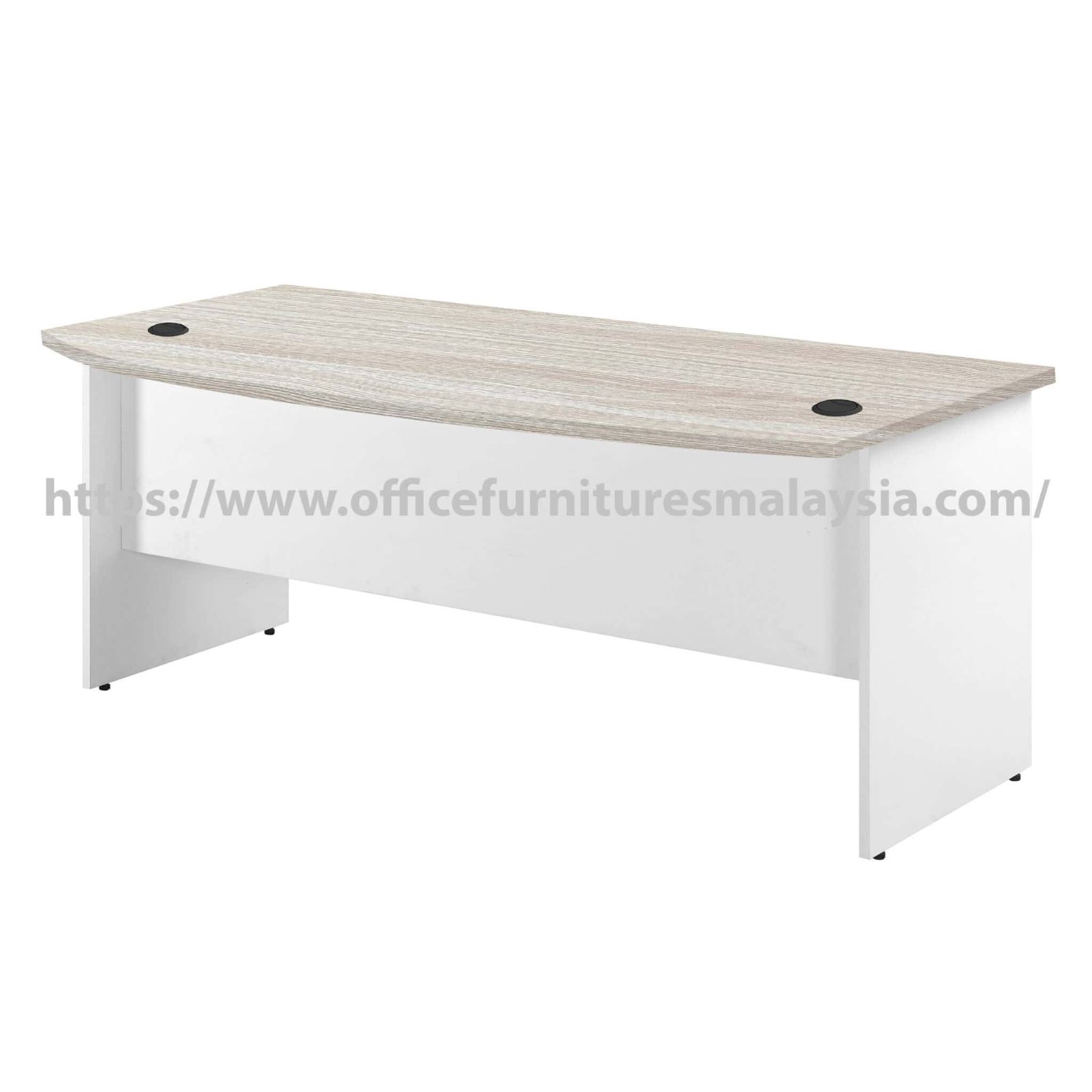 6 ft D Shaped Writing Table OFPD49M1890