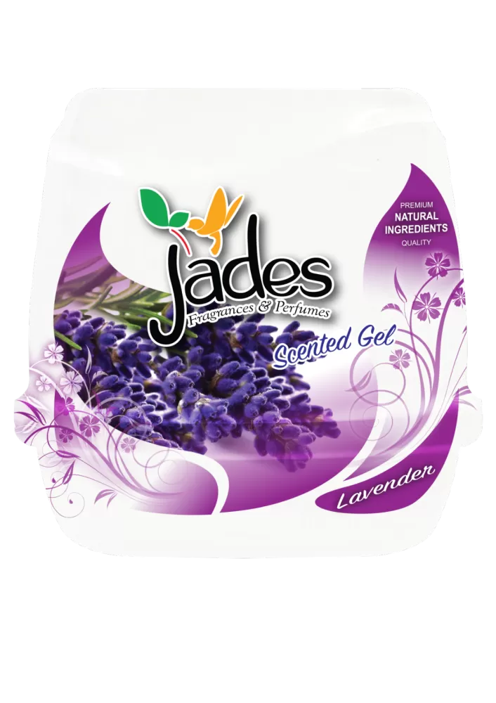Jades Scented Gel 180gm - Lavender (Air Freshener Room)