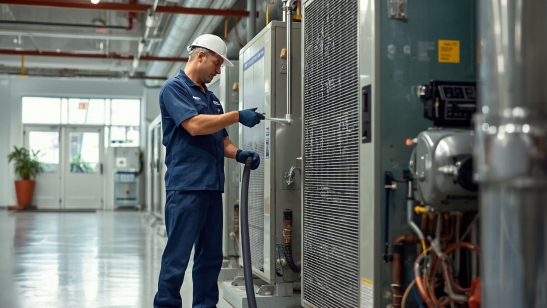 FCU Coil Internal Flushing Service