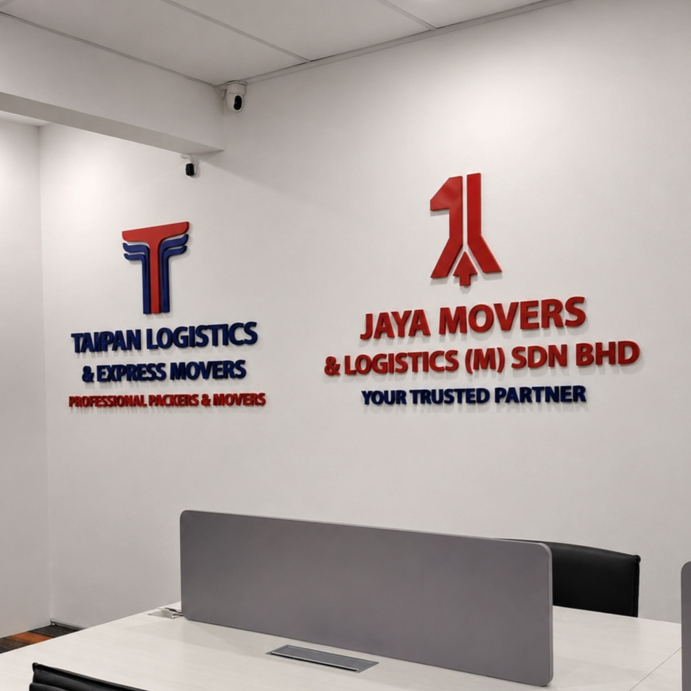 Acrylic 3D Office Signage Selangor Malaysia