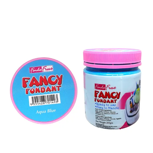 FONDANT FANCY AQUA BLUE 285GM/1 CTN