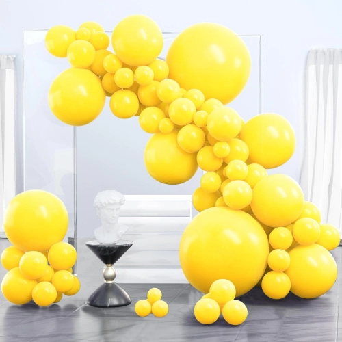 36inch Standard Round Balloon - Yellow (B-36SR-ST4)