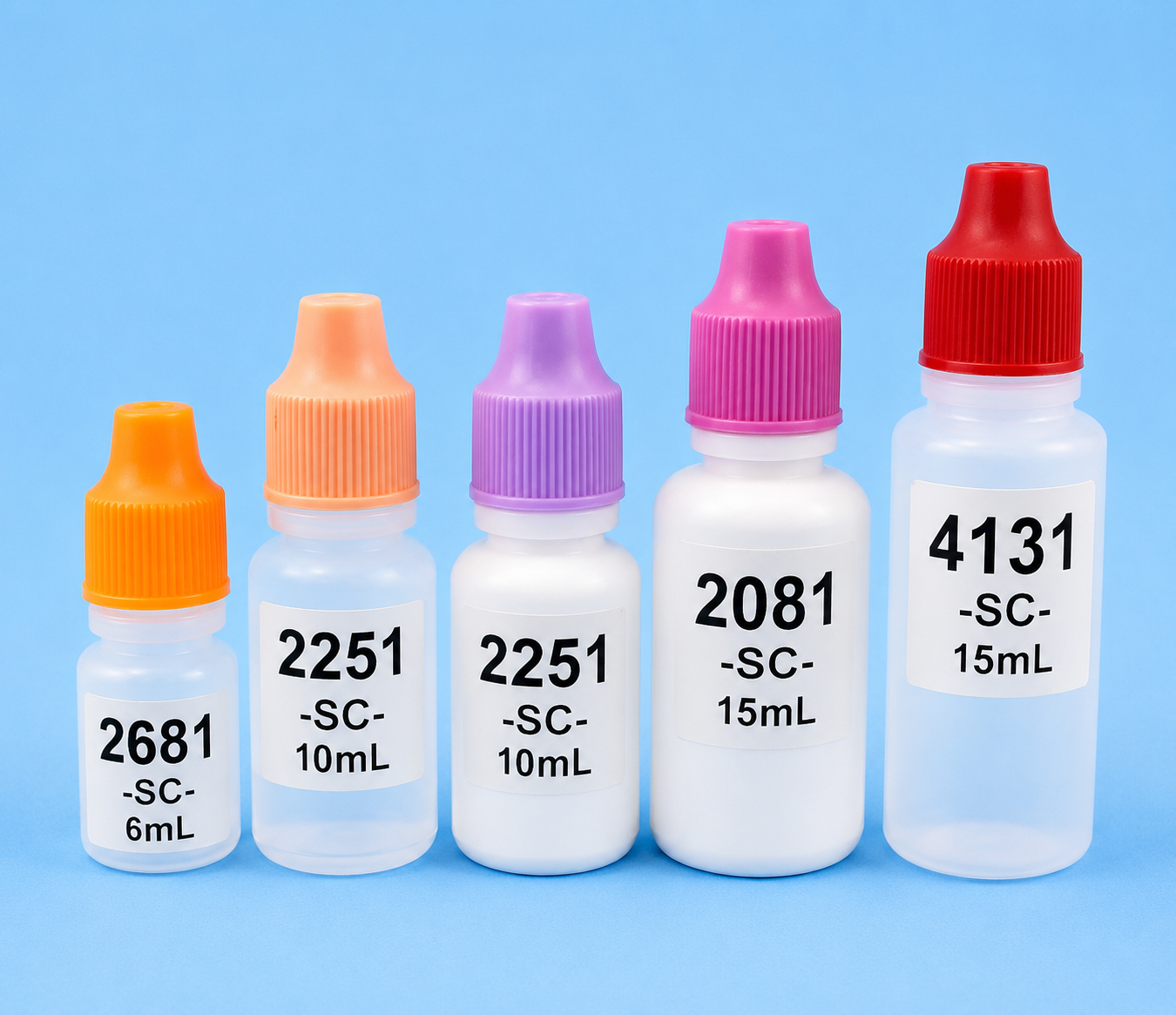 5-15ml Eye Drop Bottle Series : 2681 & 2251 & 2081 & 4131