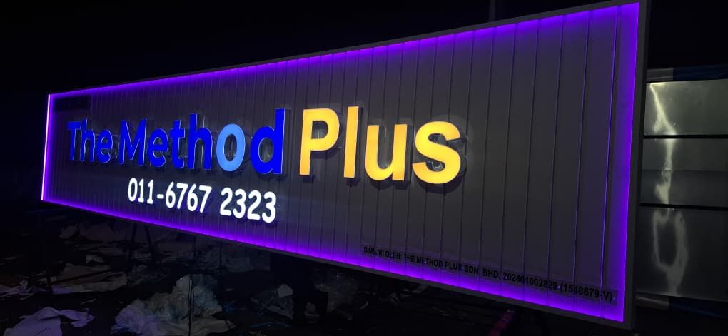 STOREFRONT BRANDING SOLUTIONS | CUSTOM LED ILLUMINATED LETTER SIGN PROVIDER AT TEMERLOH, CHUKAI & KOTA BHARU