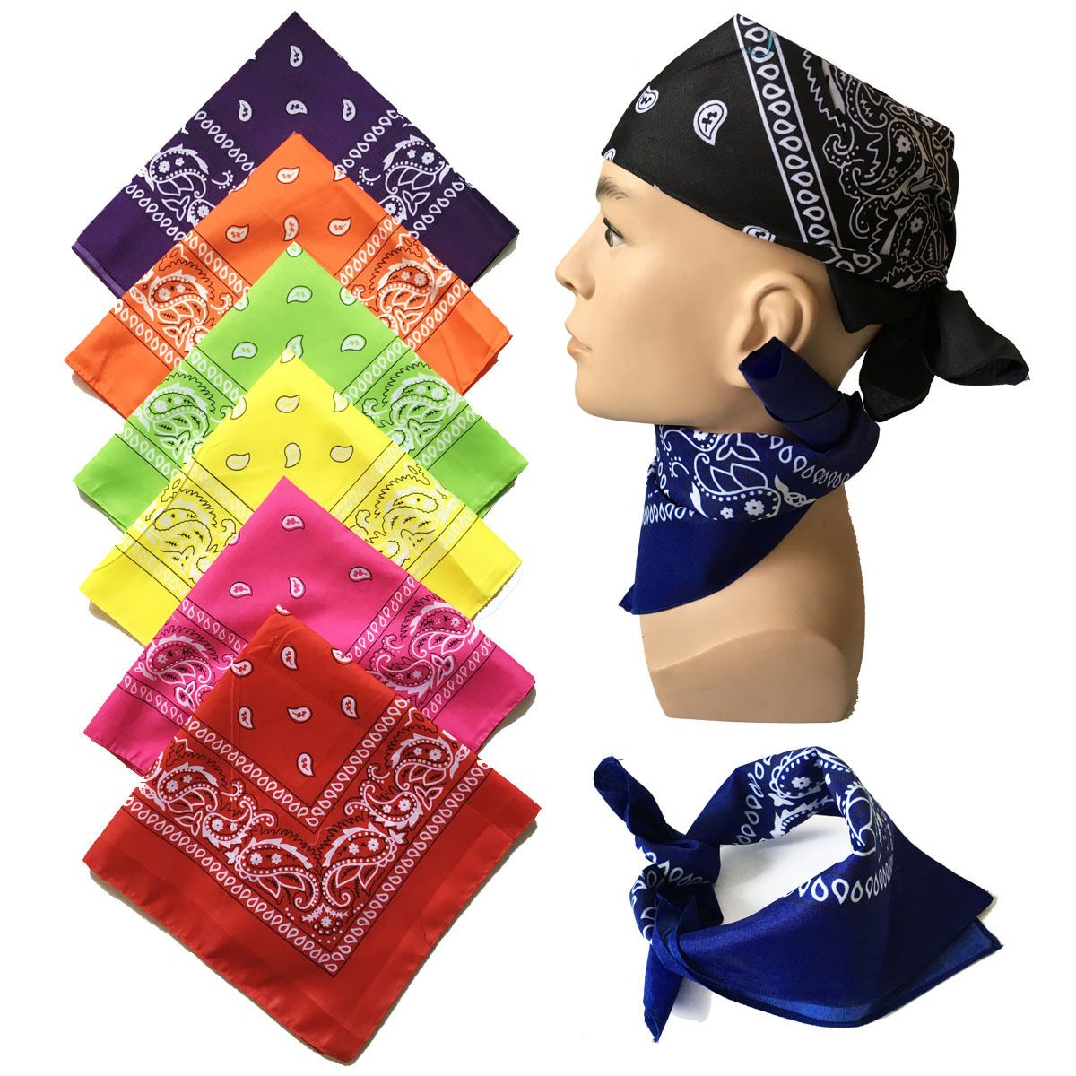 Cowboy Bandana Scarf | Multi-Purpose Bandana
