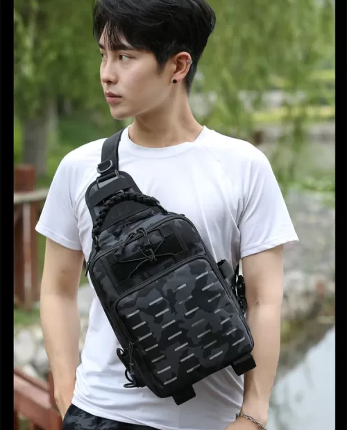 KakiCamo Multipurpose Tactical Sling Bag