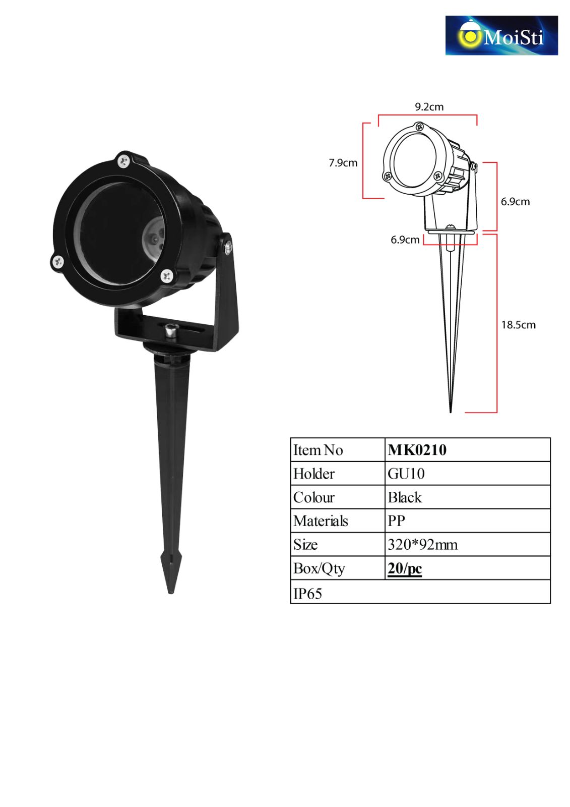 MK0210 GU10