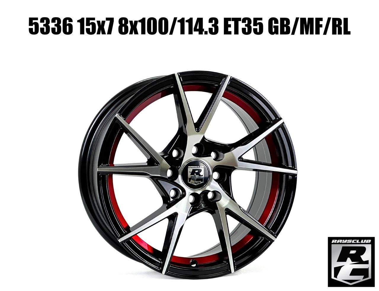 Raysclub RC36 15X7JJ ET35 PCD8X100/114.3 GB/MF/RL