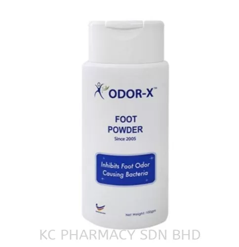 Odor-X Foot Powder 100gm (EXP:12/2024)