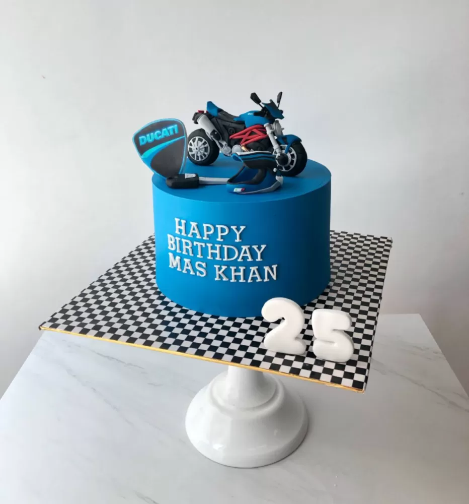 Motorbike Cake