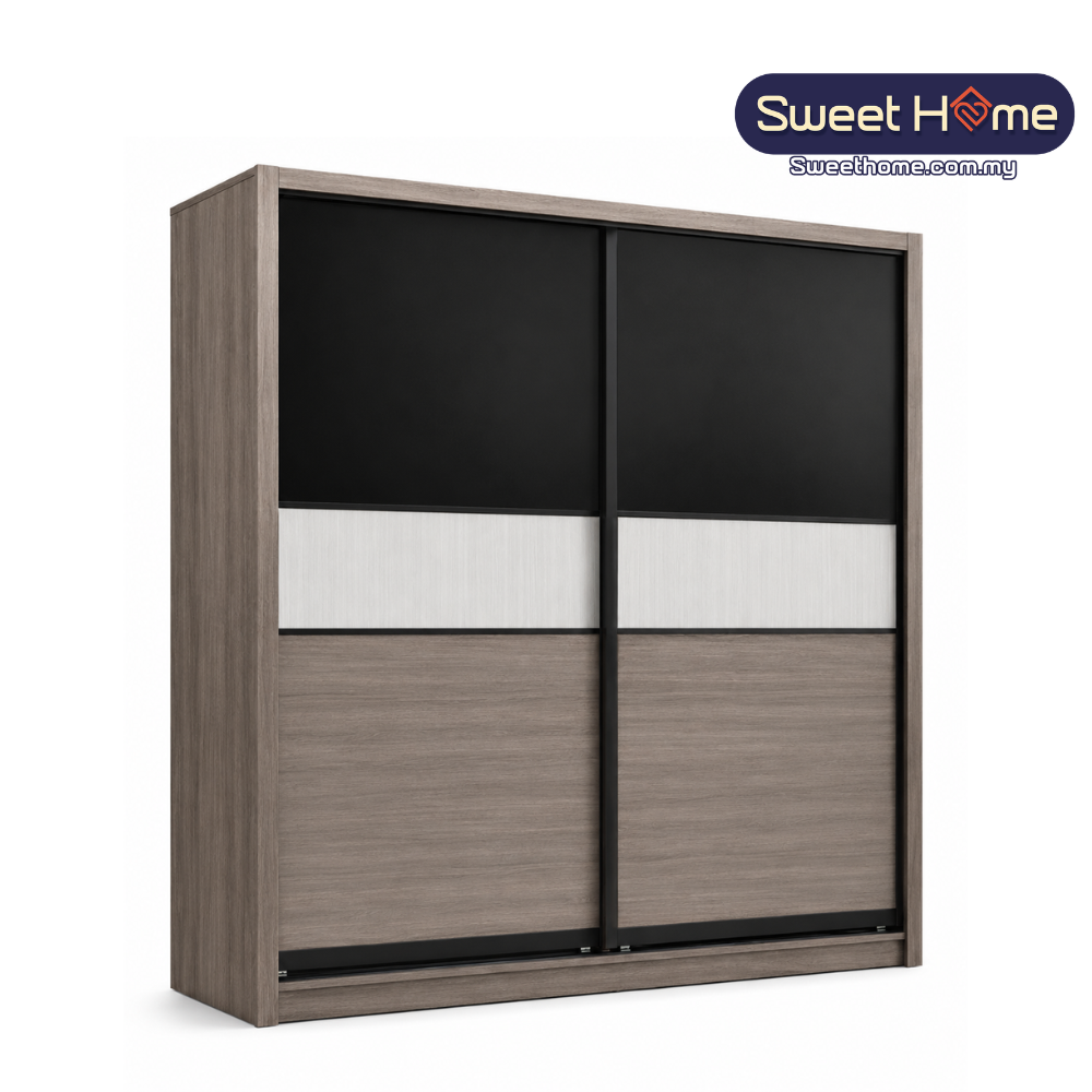 Sliding Door Wardrobe ( ZF Series - 2344 ) | Bedroom Wardrobe