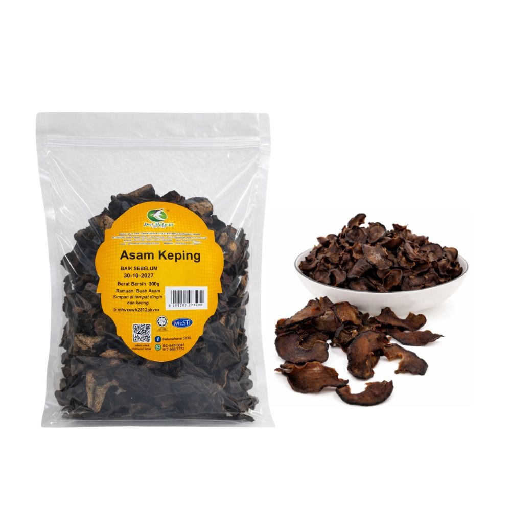 Dried Tamarind Slices 300 Grams RM7.00 X 10 Units C.Dwi Makmur