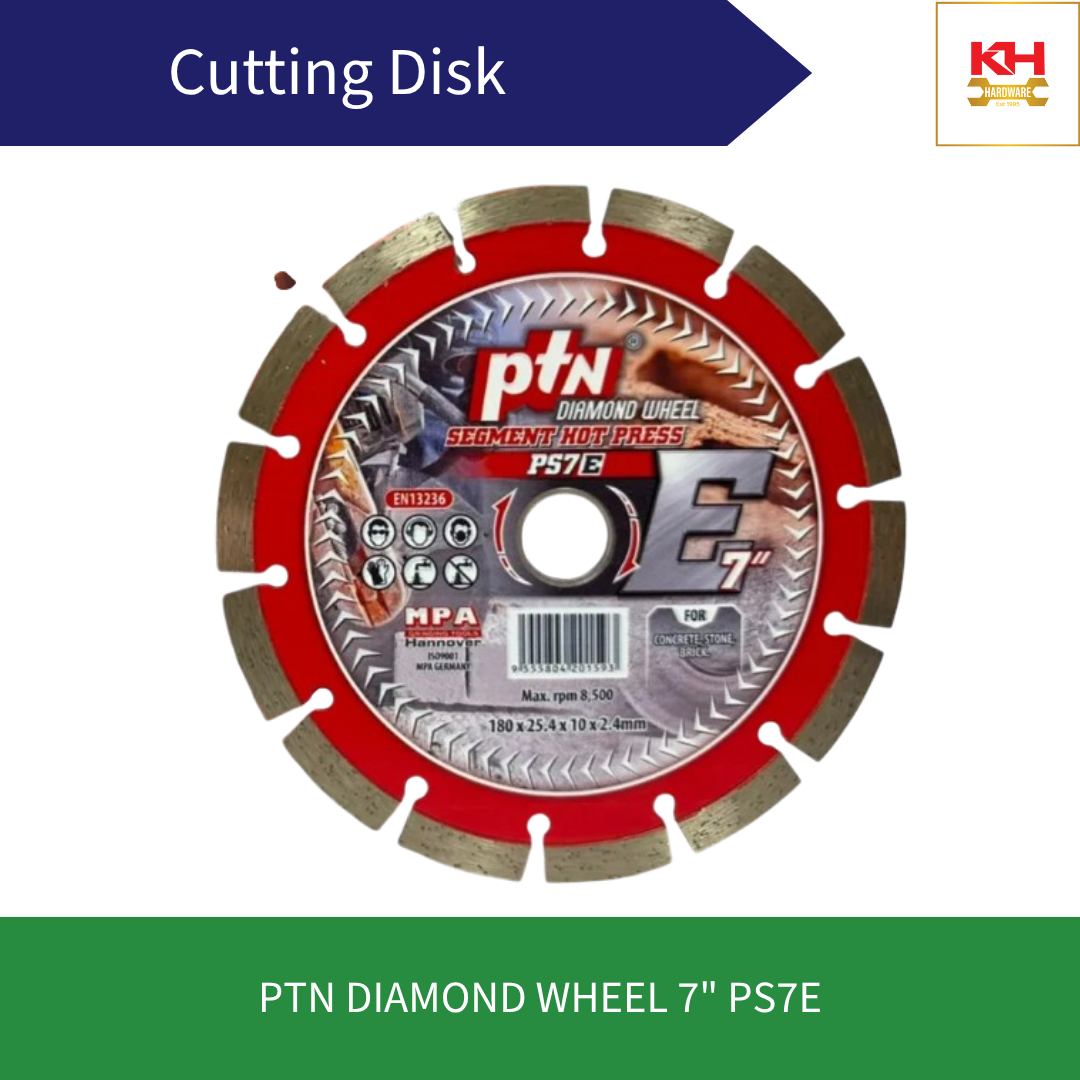 PTN Diamond Wheel 7" PS7E