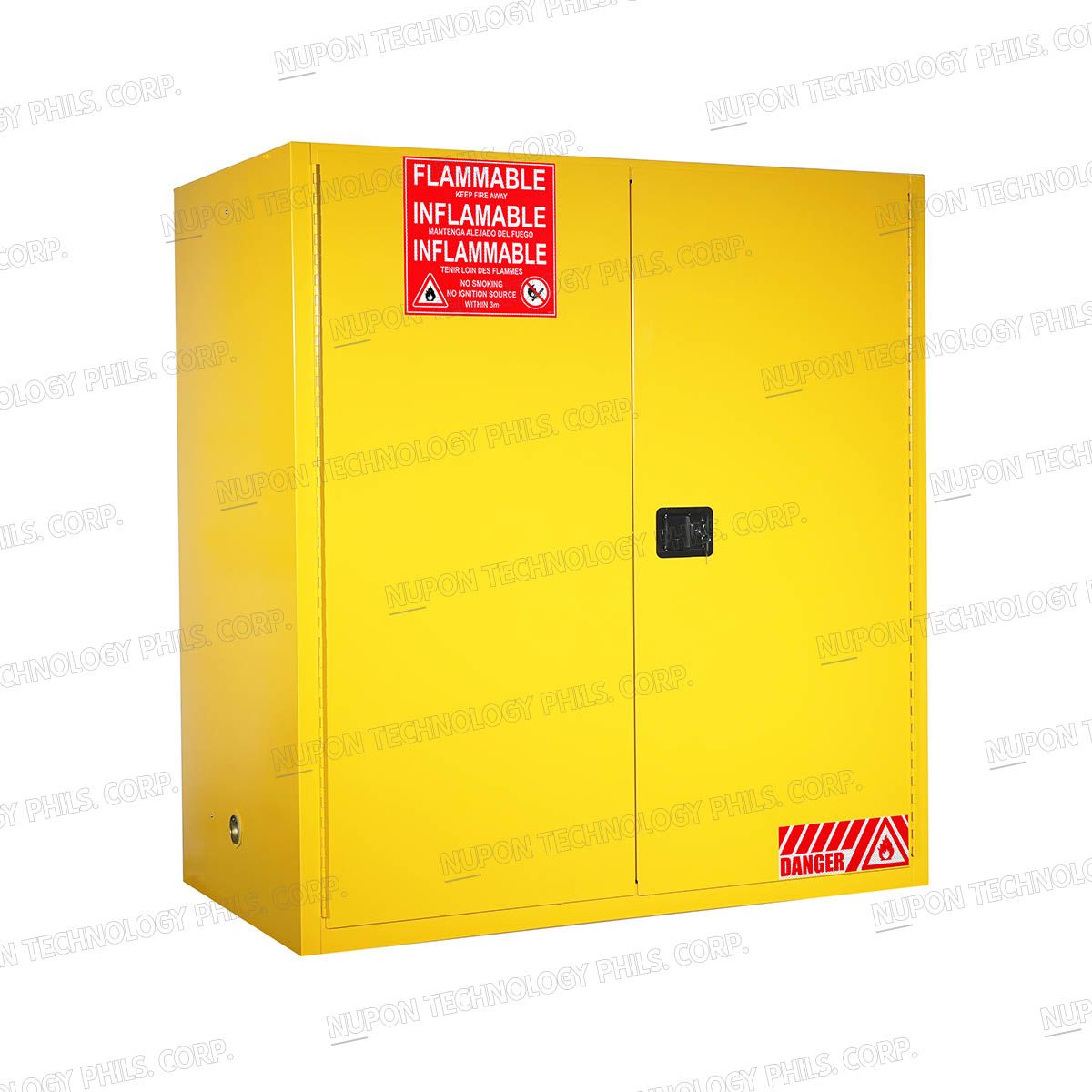SELF-CLOSING DOOR 115 GAL FLAMMABLE SAFETY CAN STORAGE CABINETS