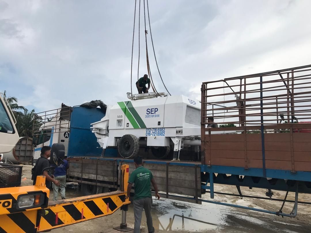 Stationary Concrete Pump