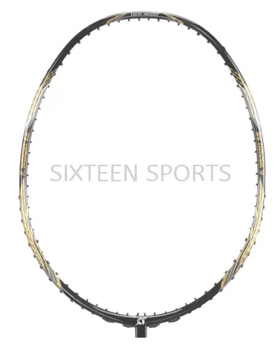 Apacs Feather Weight 55 (8U) Badminton Racket (Black Gold) / (White)
