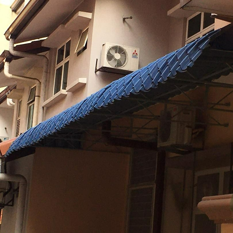 Zinc Awning Roof