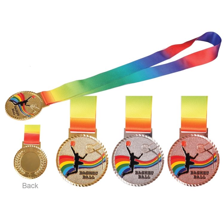 Basketball Award Medal