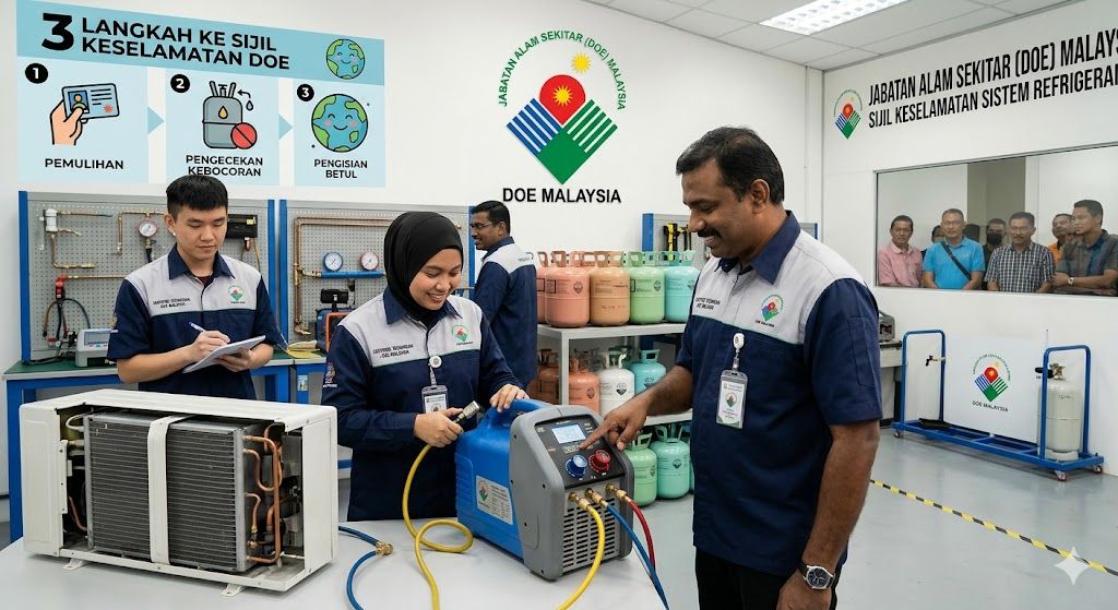 refrigerant system safety training Malaysia DOE
