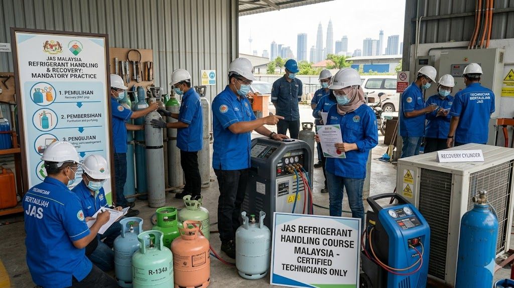 JAS refrigerant handling course Malaysia