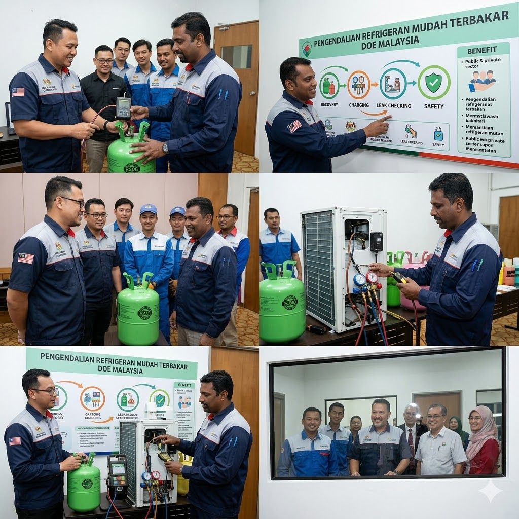 flammable refrigerant training Malaysia DOE