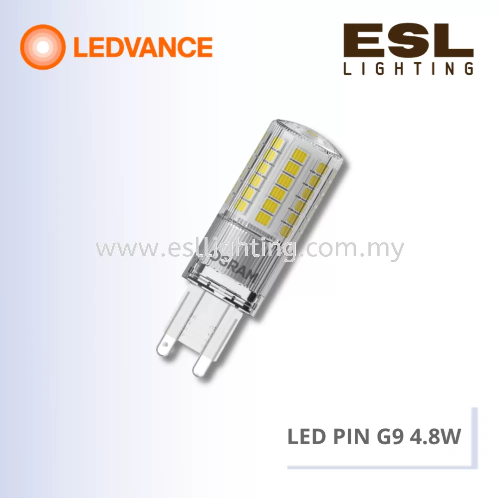 LEDVANCE LED PIN G9 GY9 4.8W