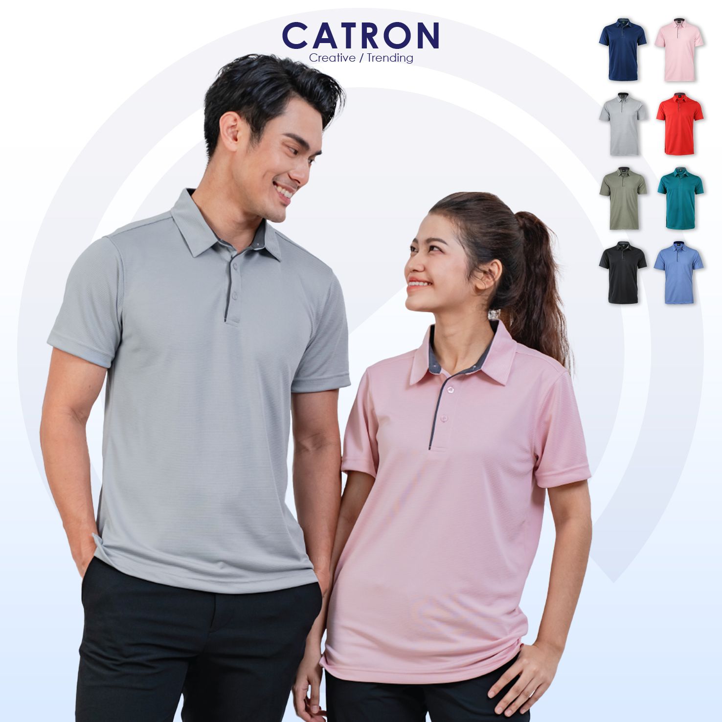 EM 2920 Functional Golf Style Short Sleeve Collar T-shirt (170gsm)